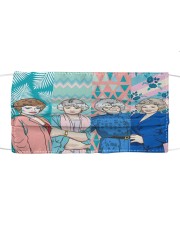 The Golden Girl Fabric Cloth face mask front