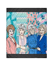 The Golden Girl Fabric Quilt 40"x50" - Baby thumbnail