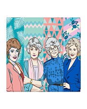 The Golden Girl Fabric Square Coaster thumbnail