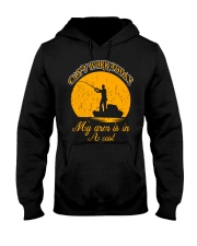 Can't Work Today My Arm Is In A Cast Hooded Sweatshirt thumbnail
