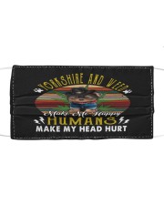 Yorkshire make me happy Cloth face mask front