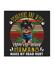 Yorkshire make me happy Square Coaster tile