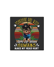 Yorkshire make me happy Square Magnet tile
