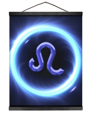 Leo Laze 16x20 Black Hanging Canvas thumbnail