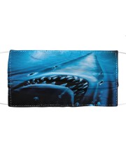 the shark Cloth face mask front
