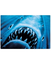 the shark Rectangle Cutting Board tile