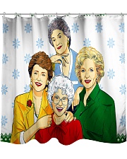 The Golden Girl Cool Shower Curtain tile