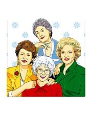 The Golden Girl Cool Square Coaster tile