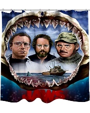 The Jaws Movie Shower Curtain tile