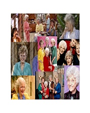The Golden Girl My Love Quilt tile
