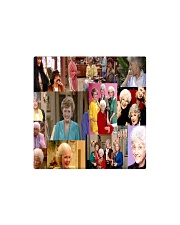 The Golden Girl My Love Square Magnet tile