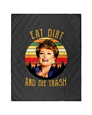 Eat Dirt Die Trash Quilt 40"x50" - Baby thumbnail