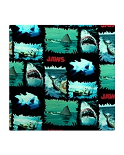 Jaws Fabric Square Coaster thumbnail