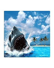 jaws shark Square Coaster thumbnail