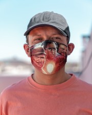 Jaws Man Cloth face mask aos-face-mask-lifestyle-06