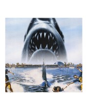 Jaws Shark Moment Cloth face mask aos-face-mask-coverlet-lifestyle-front-02