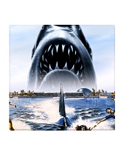 Jaws Shark Moment Square Coaster thumbnail