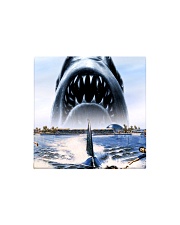 Jaws Shark Moment Square Magnet thumbnail