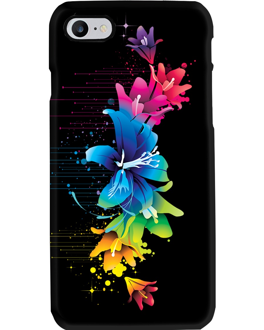 Flower Print Back cover Phone Case