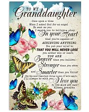 To My Granddaughter Once Upon A Time Vertical Poster tile