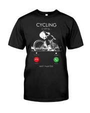 cycling is calling 2163476 Classic T-Shirt front