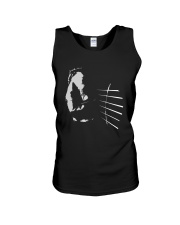 guitar playing Unisex Tank thumbnail