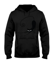 Black Cat Hooded Sweatshirt thumbnail