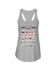 2019 racing calendar Australia Bahrain China Ladies Flowy Tank thumbnail