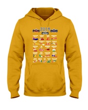 2019 racing calendar Australia Bahrain China Hooded Sweatshirt thumbnail