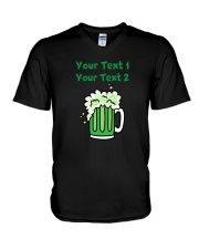 St Paddy's Green Beer Women's Dark V-Neck T-Shirt thumbnail