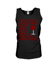 I'm having wine for dinner Long Sleeve Unisex Tank thumbnail