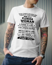 florida auntie Classic T-Shirt lifestyle-mens-crewneck-front-6
