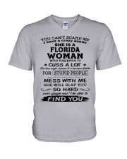 florida auntie V-Neck T-Shirt thumbnail