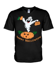 halloween V-Neck T-Shirt thumbnail