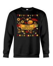happy thanksgiving day TShirt Crewneck Sweatshirt thumbnail