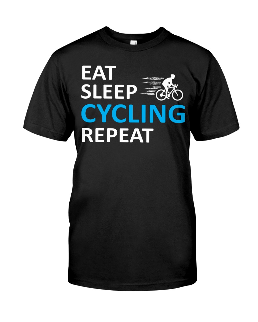 eat sleep cycling repeat 2163505 Classic T-Shirt