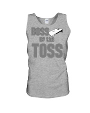 Boss of the Toss Dark Unisex Tank thumbnail