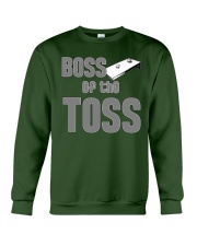 Boss of the Toss Dark Crewneck Sweatshirt thumbnail