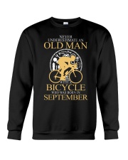 bicycle old man v2 09 70954 Crewneck Sweatshirt thumbnail