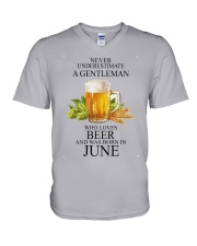 nvu beer june10085 V-Neck T-Shirt thumbnail
