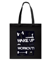 wake up Tote Bag thumbnail
