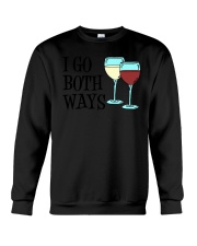 I Go Both Ways Wine Crewneck Sweatshirt thumbnail