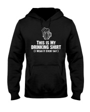 This Is My Drinking Shirt Dark Hooded Sweatshirt thumbnail