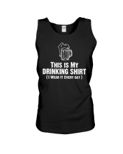 This Is My Drinking Shirt Dark Unisex Tank thumbnail