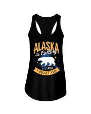 Alaska is Calling And I Must Go Ladies Flowy Tank thumbnail