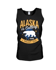 Alaska is Calling And I Must Go Unisex Tank thumbnail