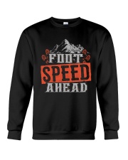Hiking Mountain Foot Speed Crewneck Sweatshirt thumbnail