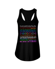 I'm not so good at the advice Ladies Flowy Tank thumbnail
