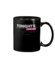 Tonights Forecast 90 chance of wine Mug thumbnail