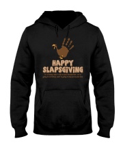 Happy Slapsgiving Dark TShirt Hooded Sweatshirt thumbnail